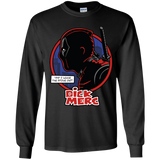 T-Shirts Black / YS Dick Merc Youth Long Sleeve T-Shirt