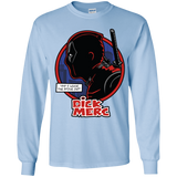 T-Shirts Light Blue / YS Dick Merc Youth Long Sleeve T-Shirt