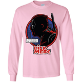 T-Shirts Light Pink / YS Dick Merc Youth Long Sleeve T-Shirt