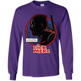 T-Shirts Purple / YS Dick Merc Youth Long Sleeve T-Shirt