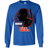 T-Shirts Royal / YS Dick Merc Youth Long Sleeve T-Shirt