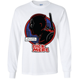 T-Shirts White / YS Dick Merc Youth Long Sleeve T-Shirt