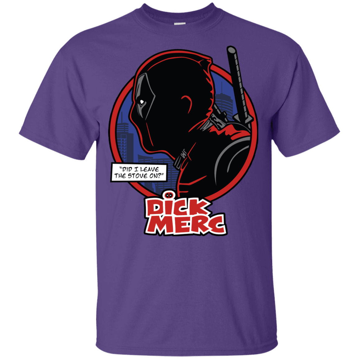 T-Shirts Purple / YXS Dick Merc Youth T-Shirt