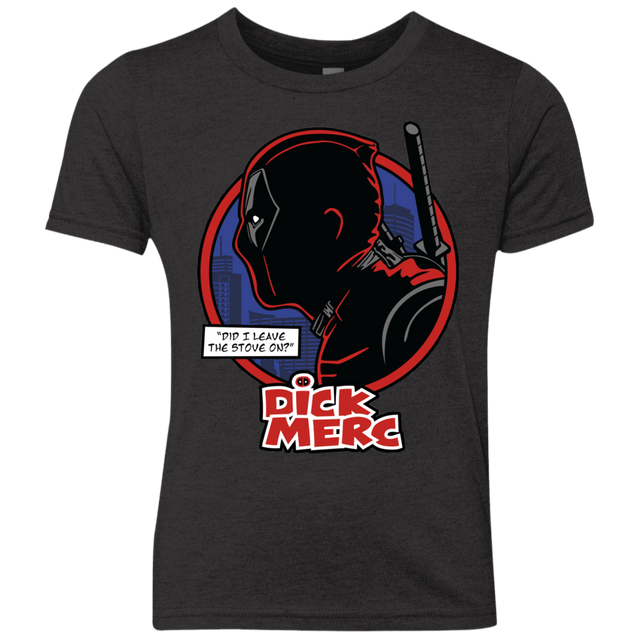 T-Shirts Vintage Black / YXS Dick Merc Youth Triblend T-Shirt