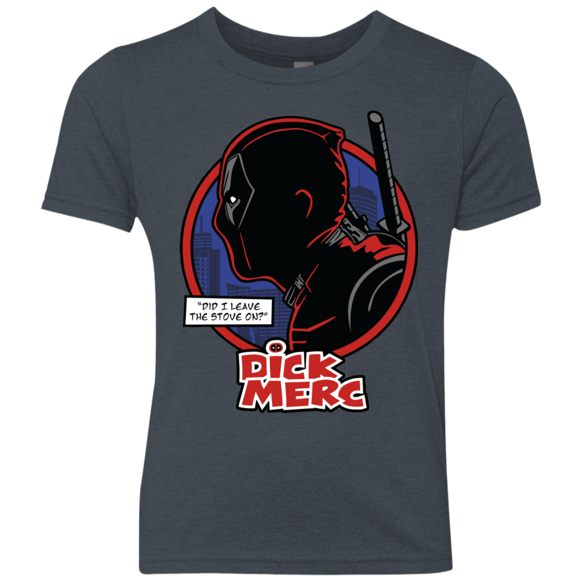 T-Shirts Vintage Navy / YXS Dick Merc Youth Triblend T-Shirt