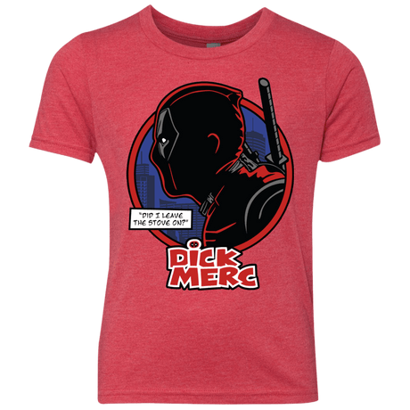 T-Shirts Vintage Red / YXS Dick Merc Youth Triblend T-Shirt