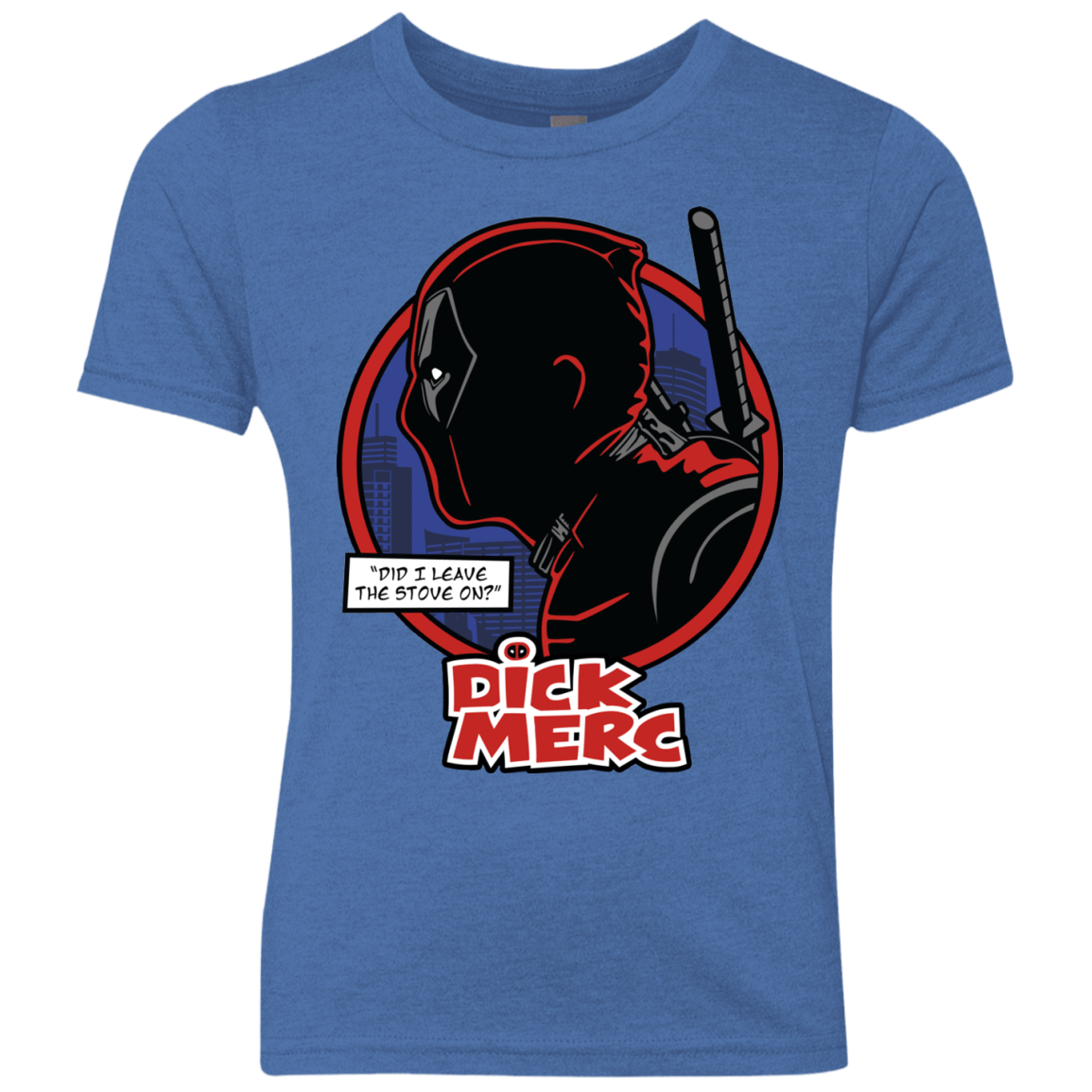 T-Shirts Vintage Royal / YXS Dick Merc Youth Triblend T-Shirt