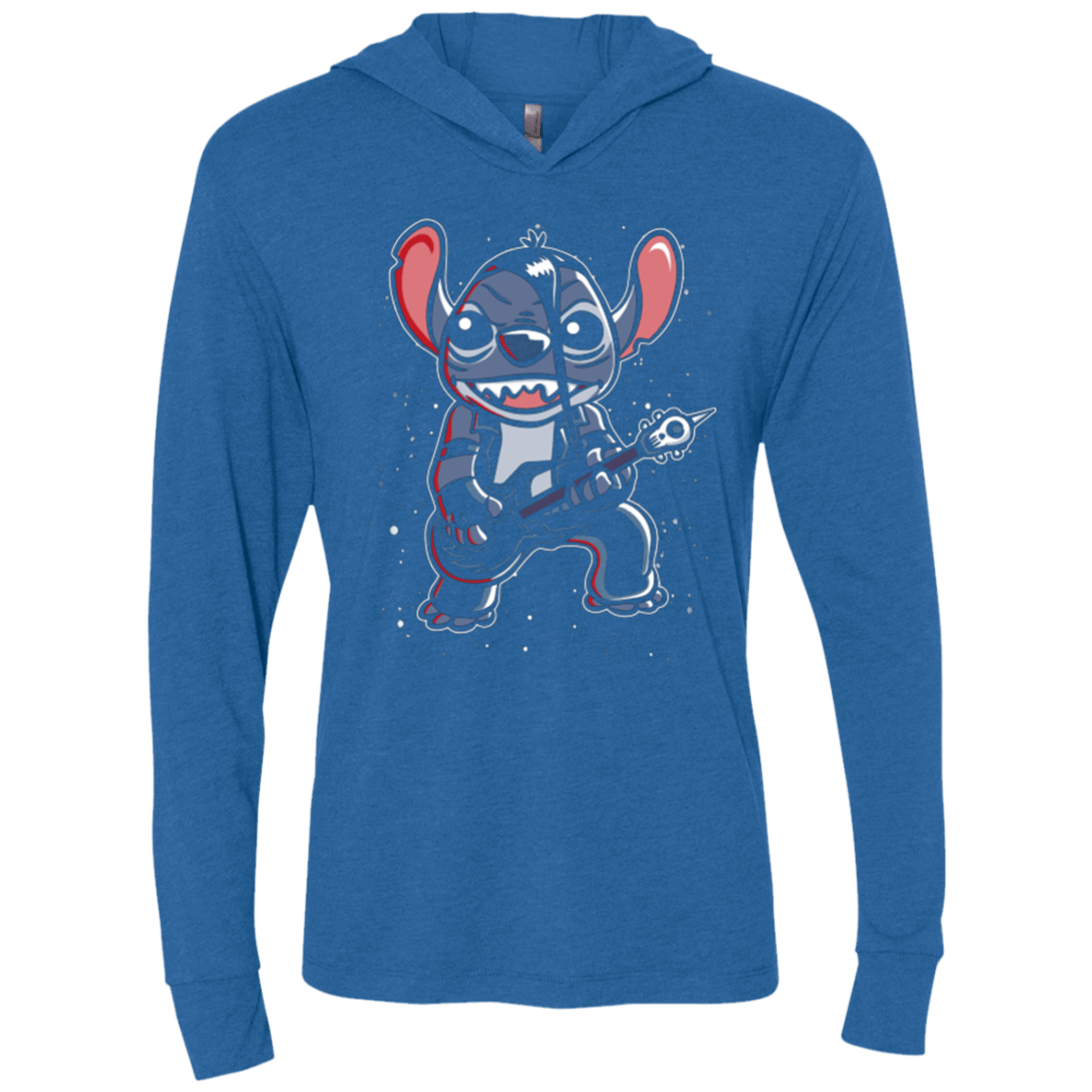 T-Shirts Vintage Royal / X-Small Die Die my Space Triblend Long Sleeve Hoodie Tee