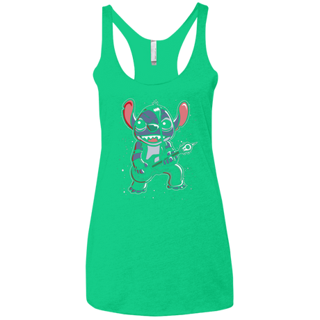 T-Shirts Envy / X-Small Die Die my Space Women's Triblend Racerback Tank