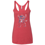 T-Shirts Vintage Red / X-Small Die Die my Space Women's Triblend Racerback Tank