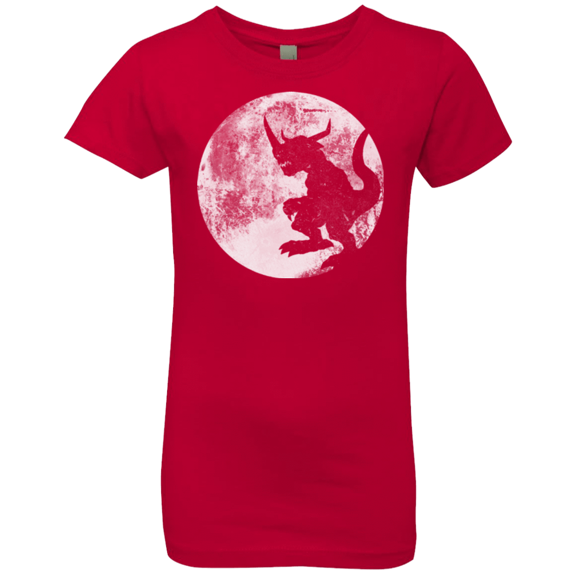 T-Shirts Red / YXS Digimon time Girls Premium T-Shirt