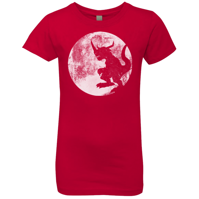 T-Shirts Red / YXS Digimon time Girls Premium T-Shirt