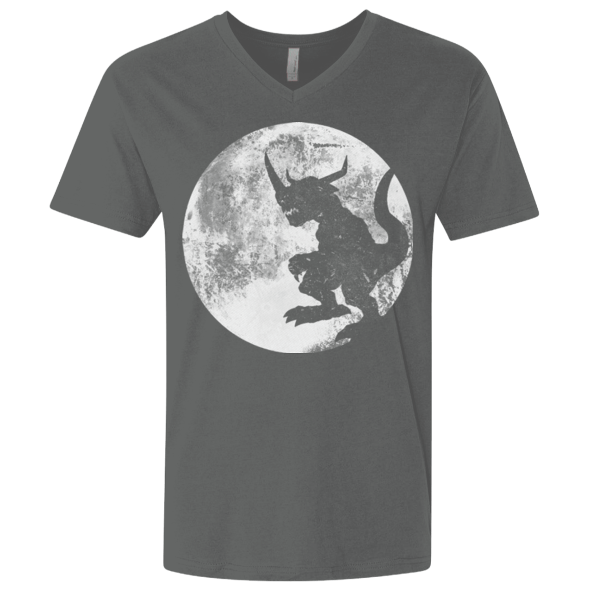 T-Shirts Heavy Metal / X-Small Digimon time Men's Premium V-Neck