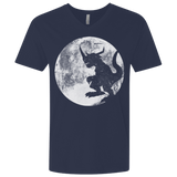 T-Shirts Midnight Navy / X-Small Digimon time Men's Premium V-Neck