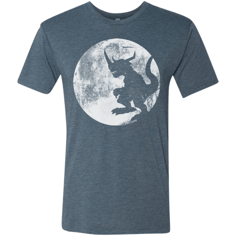 T-Shirts Indigo / Small Digimon time Men's Triblend T-Shirt