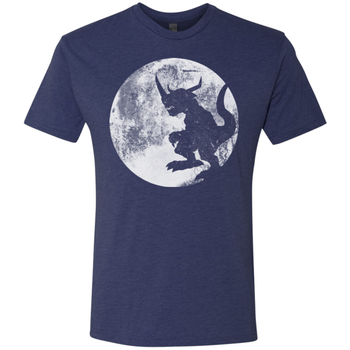 T-Shirts Vintage Navy / Small Digimon time Men's Triblend T-Shirt