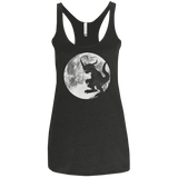 T-Shirts Vintage Black / X-Small Digimon time Women's Triblend Racerback Tank