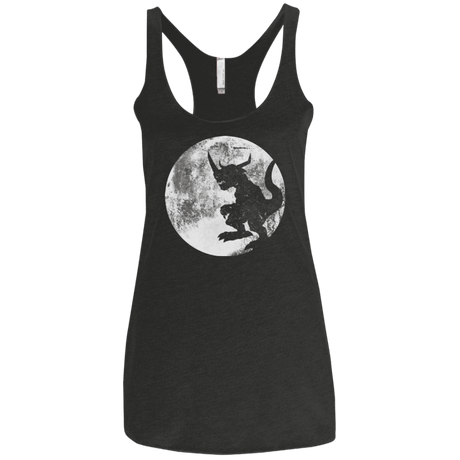 T-Shirts Vintage Black / X-Small Digimon time Women's Triblend Racerback Tank