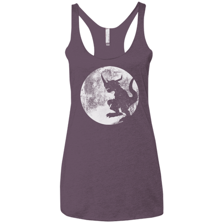 T-Shirts Vintage Purple / X-Small Digimon time Women's Triblend Racerback Tank