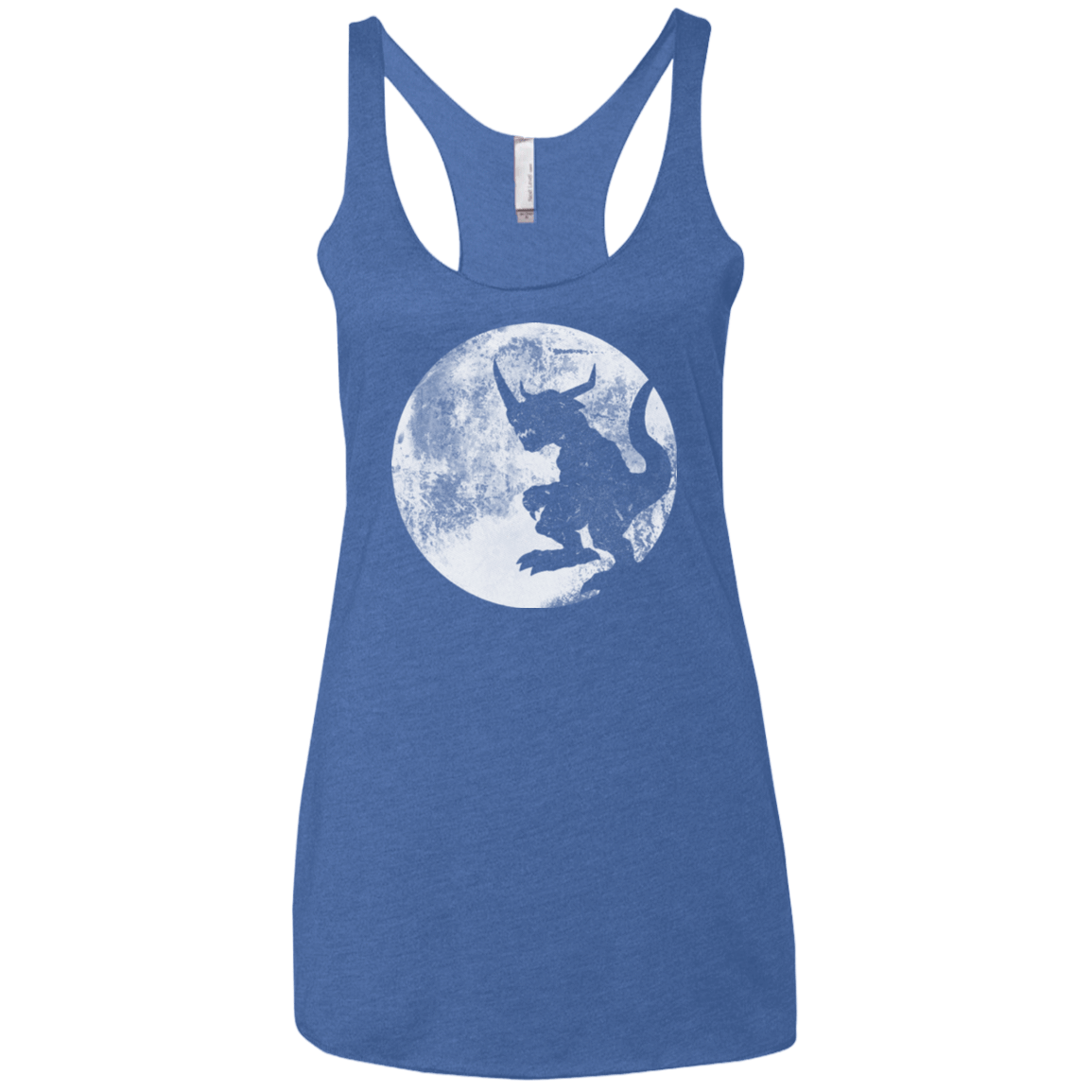 T-Shirts Vintage Royal / X-Small Digimon time Women's Triblend Racerback Tank