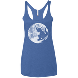 T-Shirts Vintage Royal / X-Small Digimon time Women's Triblend Racerback Tank