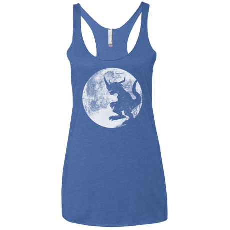 T-Shirts Vintage Royal / X-Small Digimon time Women's Triblend Racerback Tank
