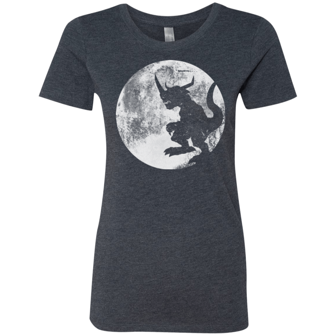 T-Shirts Vintage Navy / Small Digimon time Women's Triblend T-Shirt