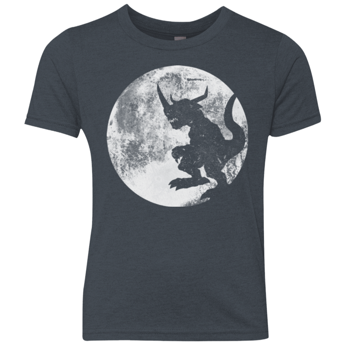 T-Shirts Vintage Navy / YXS Digimon time Youth Triblend T-Shirt