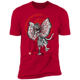 T-Shirts Red / S Dilophosaurus sumi-e Men's Premium T-Shirt