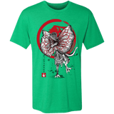 T-Shirts Envy / S Dilophosaurus sumi-e Men's Triblend T-Shirt