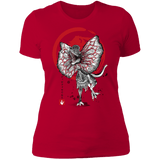 T-Shirts Red / S Dilophosaurus sumi-e Women's Premium T-Shirt