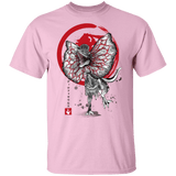 T-Shirts Light Pink / YXS Dilophosaurus sumi-e Youth T-Shirt