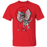 T-Shirts Red / YXS Dilophosaurus sumi-e Youth T-Shirt