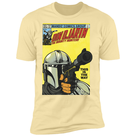 T-Shirts Banana Cream / S Dindjarin Bounty Hunter Men's Premium T-Shirt