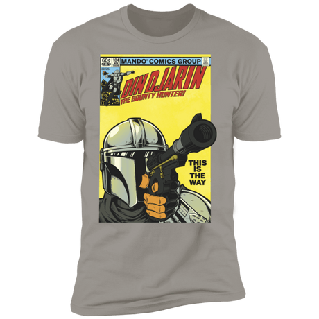 T-Shirts Light Grey / S Dindjarin Bounty Hunter Men's Premium T-Shirt