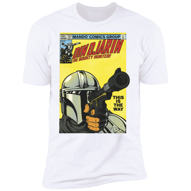 T-Shirts White / S Dindjarin Bounty Hunter Men's Premium T-Shirt