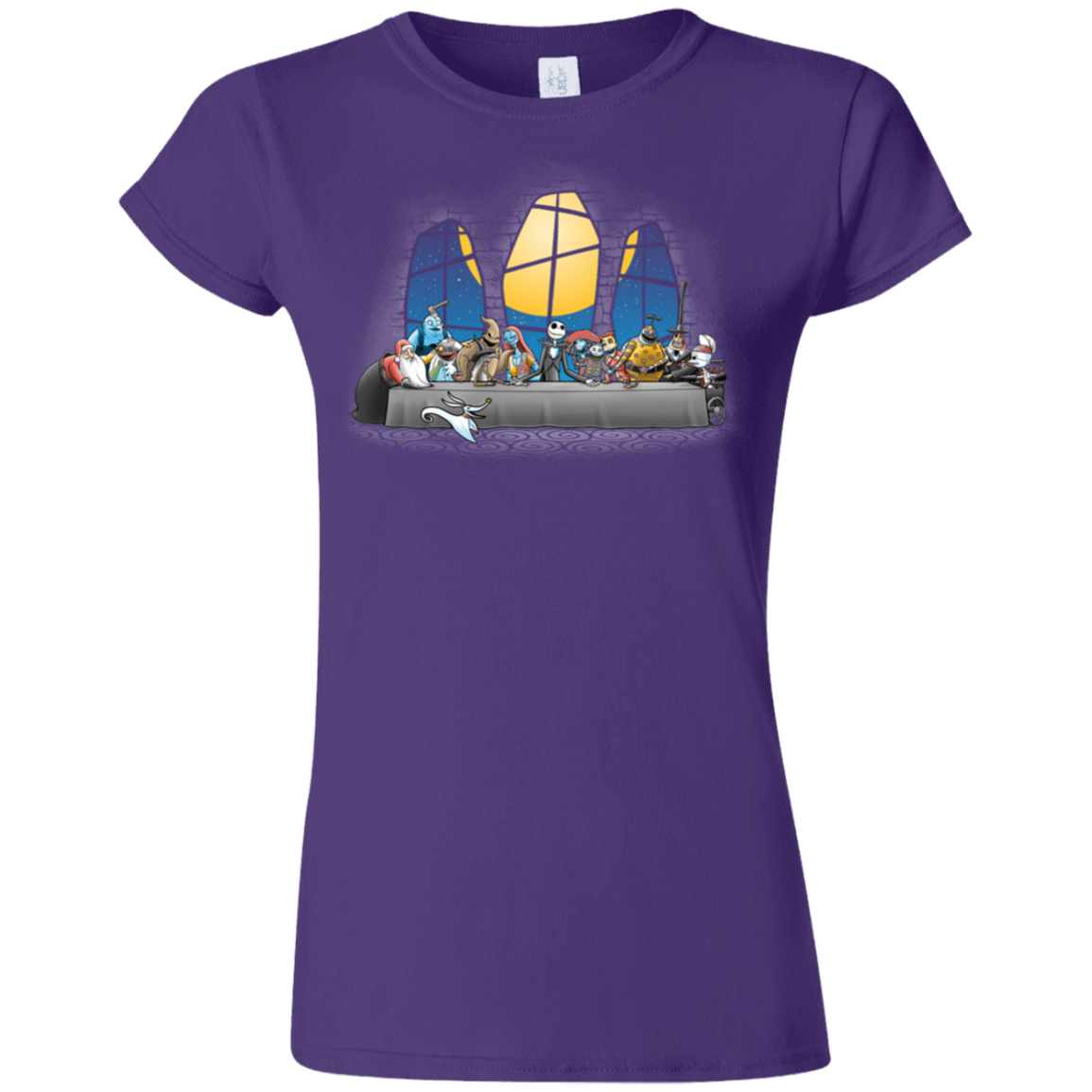 T-Shirts Purple / S Dinner Before Christmas Junior Slimmer-Fit T-Shirt