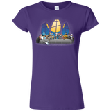 T-Shirts Purple / S Dinner Before Christmas Junior Slimmer-Fit T-Shirt