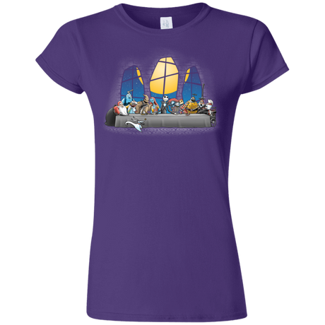 T-Shirts Purple / S Dinner Before Christmas Junior Slimmer-Fit T-Shirt