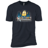 T-Shirts Indigo / X-Small Dinner Before Christmas Men's Premium T-Shirt