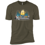 T-Shirts Military Green / X-Small Dinner Before Christmas Men's Premium T-Shirt