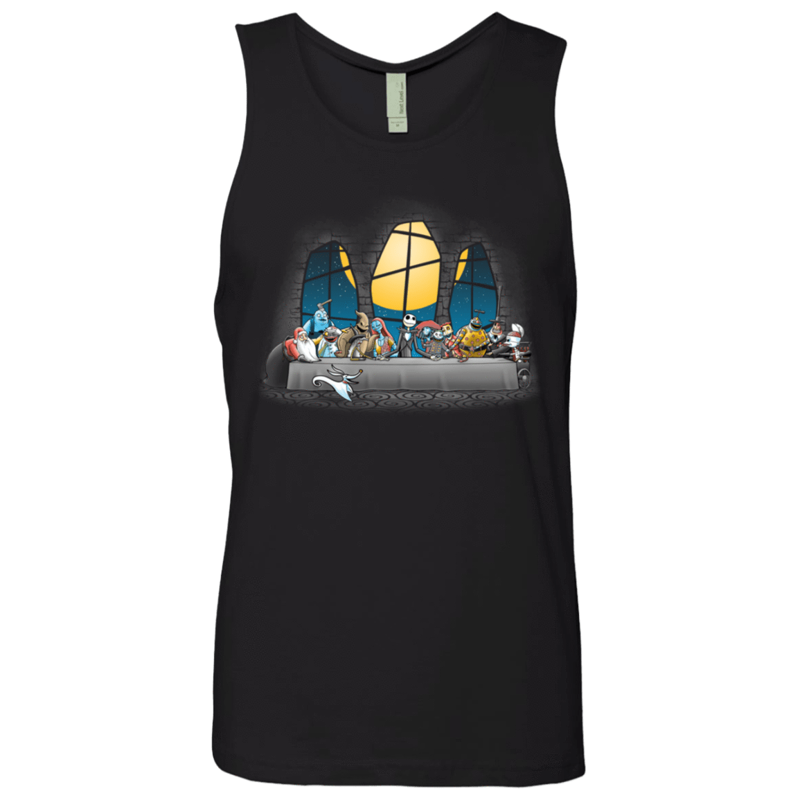 T-Shirts Black / S Dinner Before Christmas Men's Premium Tank Top