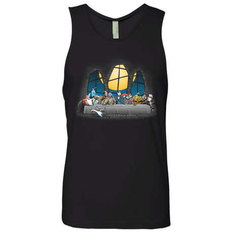 T-Shirts Black / S Dinner Before Christmas Men's Premium Tank Top