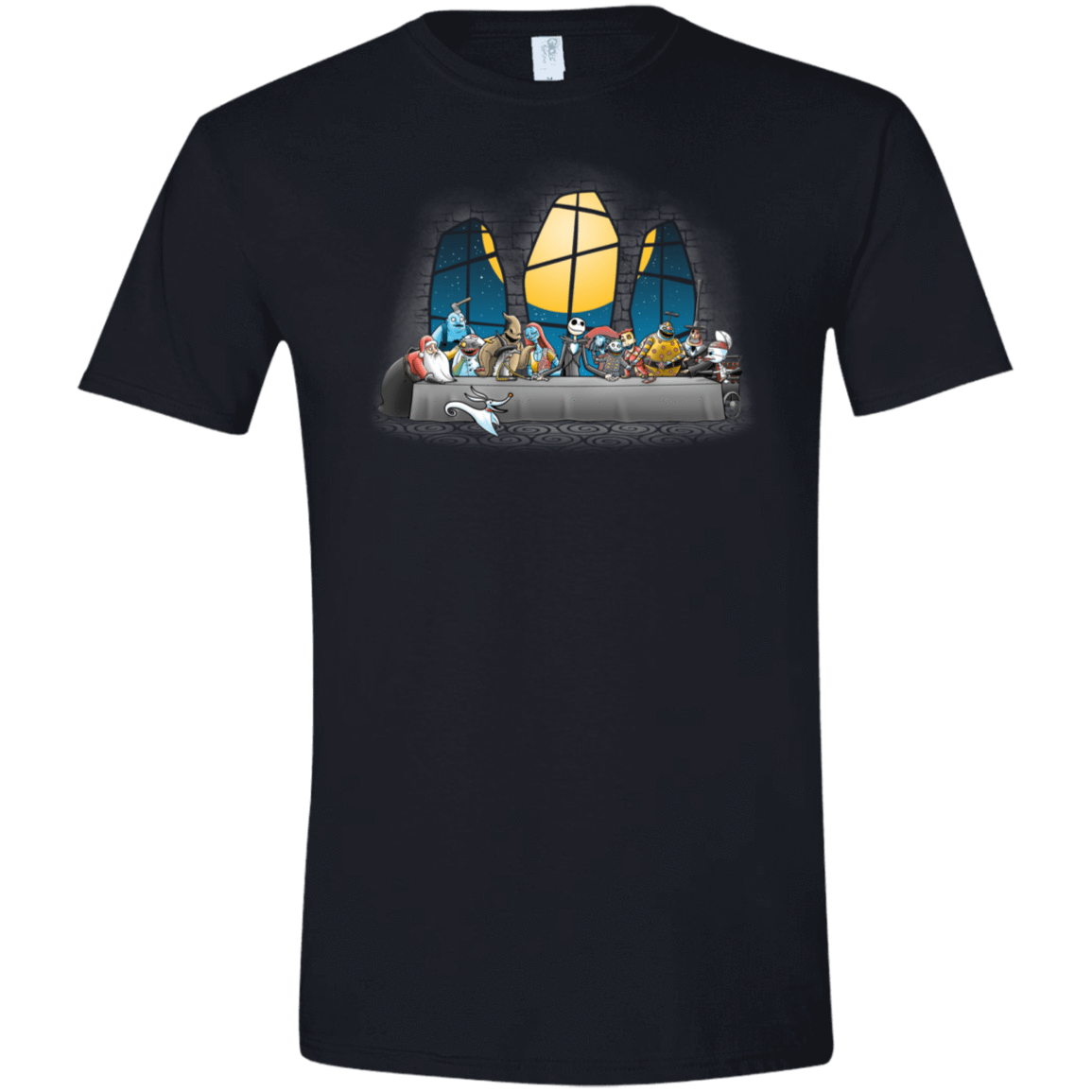 T-Shirts Black / X-Small Dinner Before Christmas Men's Semi-Fitted Softstyle