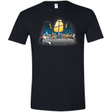 T-Shirts Black / X-Small Dinner Before Christmas Men's Semi-Fitted Softstyle
