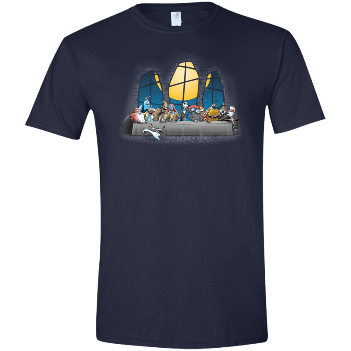 T-Shirts Navy / X-Small Dinner Before Christmas Men's Semi-Fitted Softstyle