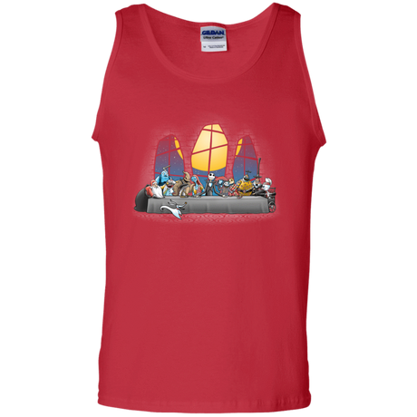T-Shirts Red / S Dinner Before Christmas Men's Tank Top