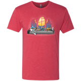 T-Shirts Vintage Red / S Dinner Before Christmas Men's Triblend T-Shirt