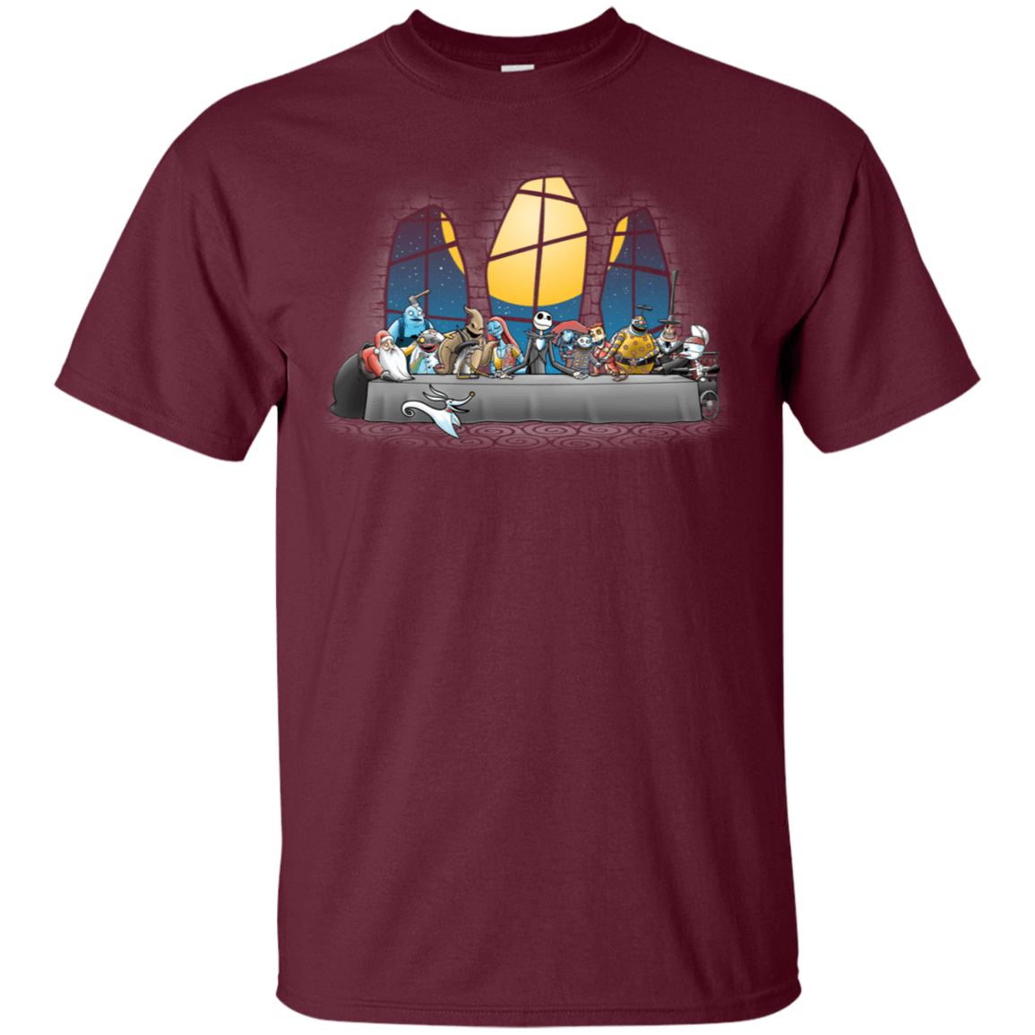 T-Shirts Maroon / S Dinner Before Christmas T-Shirt