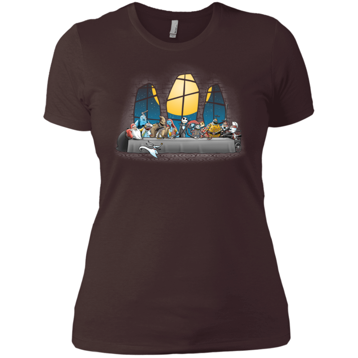 T-Shirts Dark Chocolate / X-Small Dinner Before Christmas Women's Premium T-Shirt